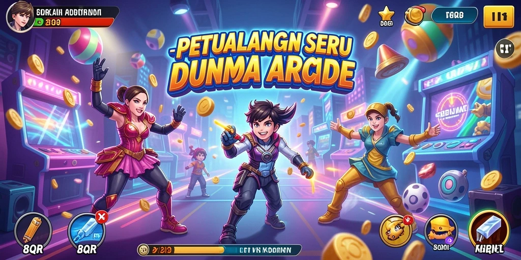 Gameplay 8QR yang seru dan penuh tantangan dengan grafis memukau.