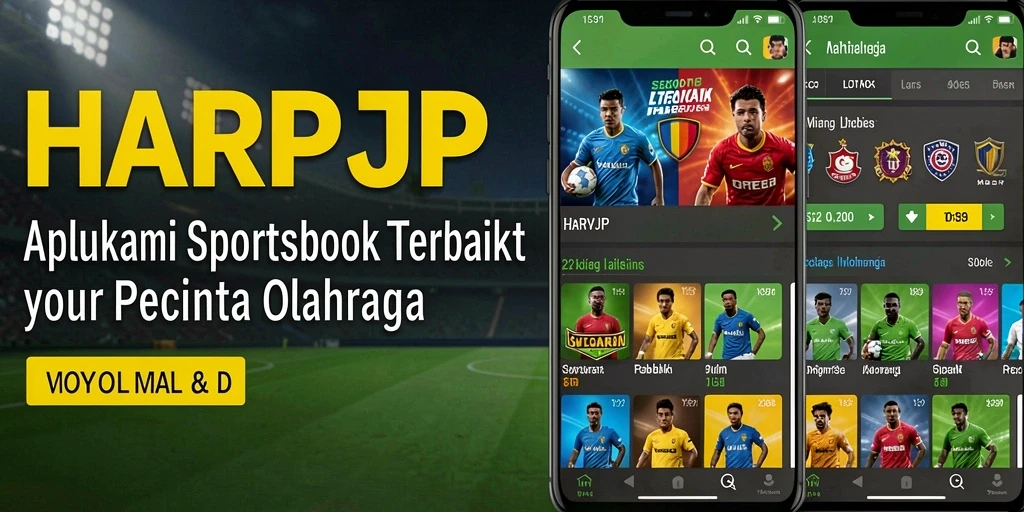 Tampilan gameplay menarik dari aplikasi Sportsbook HARAPJP.