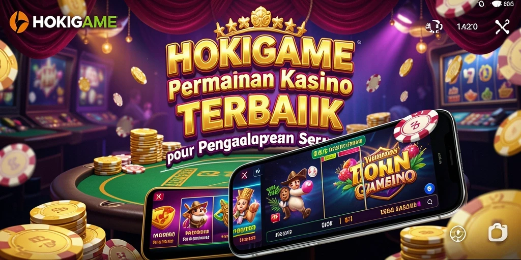 Tampilan seru permainan Kasino di HOKIGAME dengan grafis yang menawan.