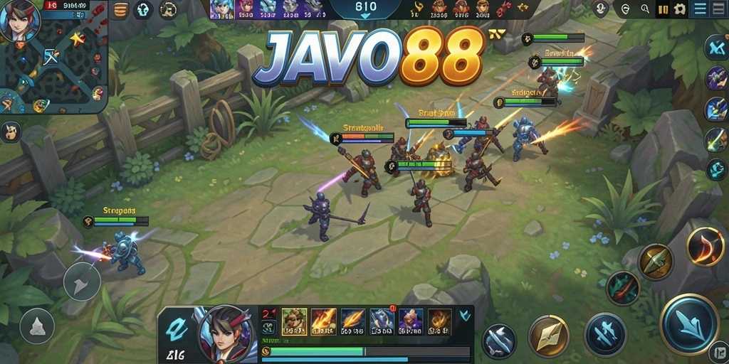Screenshot dari gameplay menarik di JAVO88.