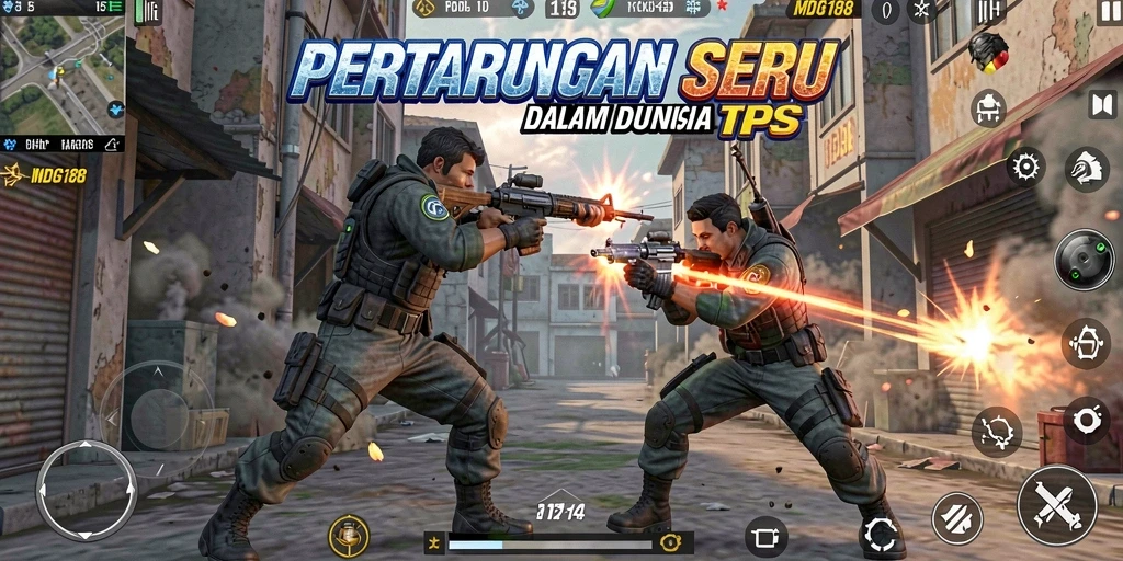 Tangkapan layar utama dari gameplay seru MDG188.