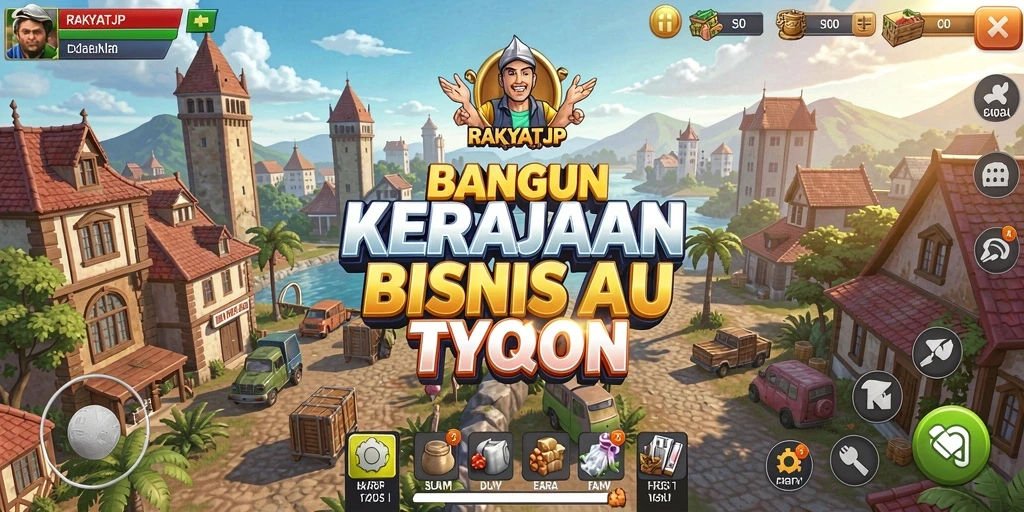 Tampilan gameplay RAKYATJP yang menarik dan strategis.