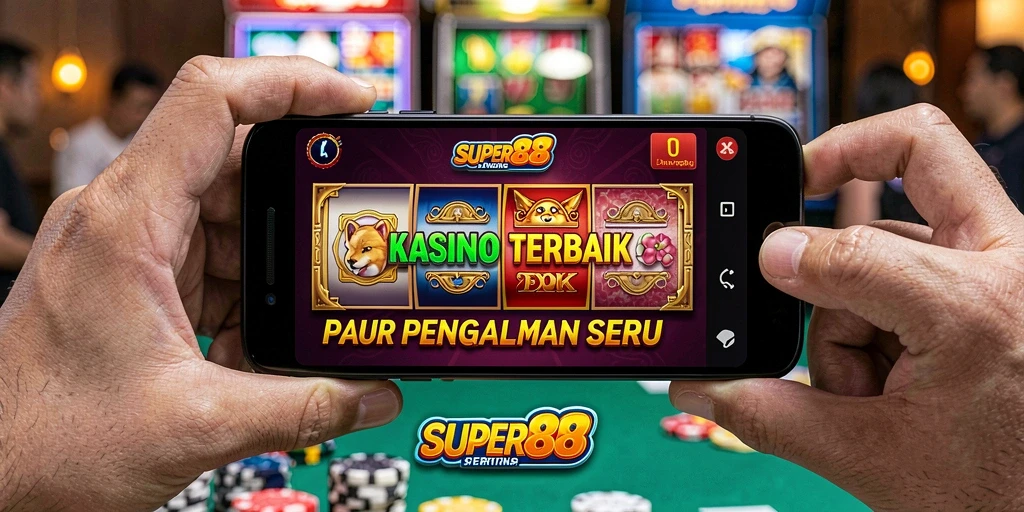 Tampilan menarik dari SUPER88 saat memainkan permainan Kasino.