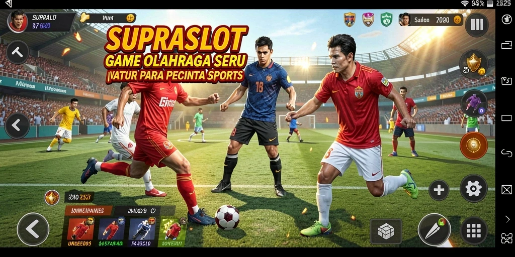 Gameplay menarik dan kompetitif dalam SUPRASLOT.
