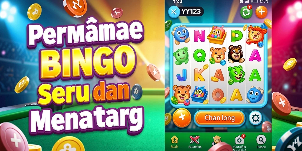Tampilan gameplay Bingo seru dan interaktif di YY123.